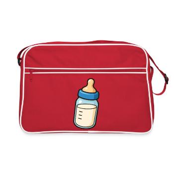 Biberon - Sac Retro - rouge/blanc - Devant