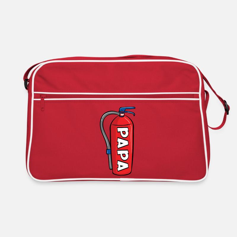 Announcing Baby - Firefighter Dad Retro Bag