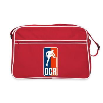53392103-E351-455C-9FA0-400DA8A2D6BE - Retro Tasche - Rot/Weiß - Vorne