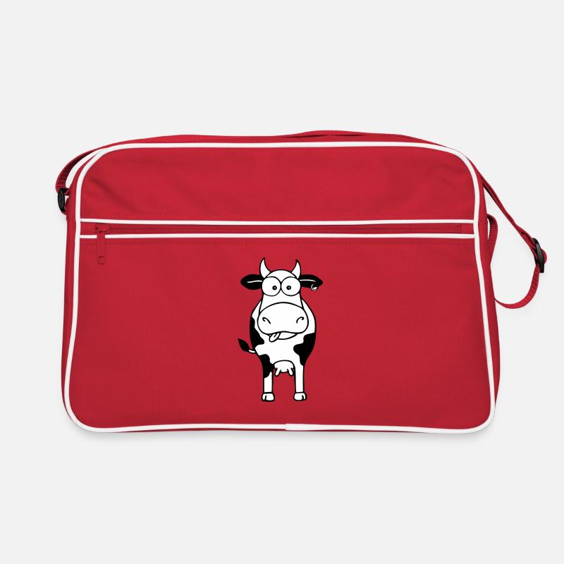 La vache blanche Sac Retro