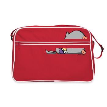 Taube Detlef 01 - Sac Retro - rouge/blanc - Devant