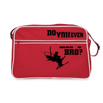 ski - Retro Bag - red/white - Front