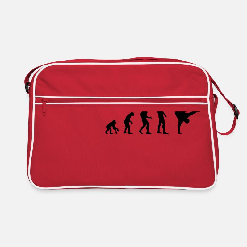 Breakdance Evolution Silhouette Retro Tasche