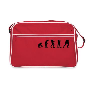 évolution de Tennis - Sac Retro - rouge/blanc - Devant