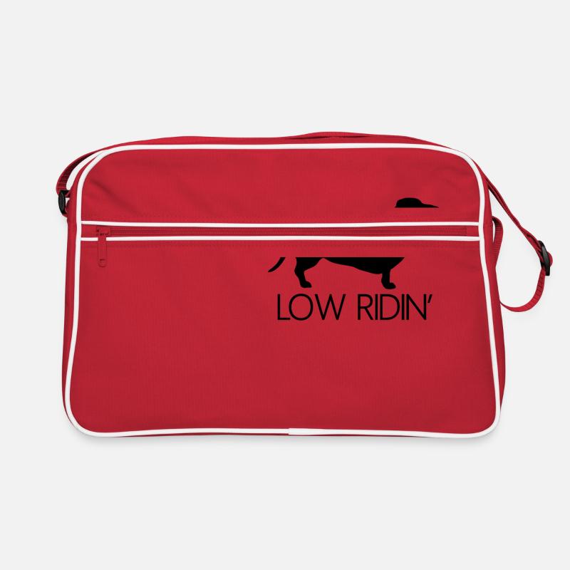 Dackel Low Ridin' Retro Tasche