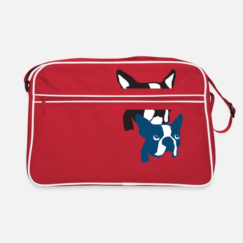 Boston Terrier os de tigre Sac Retro