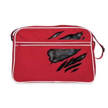 Labradoodle en moi - Sac Retro - rouge/blanc - Devant