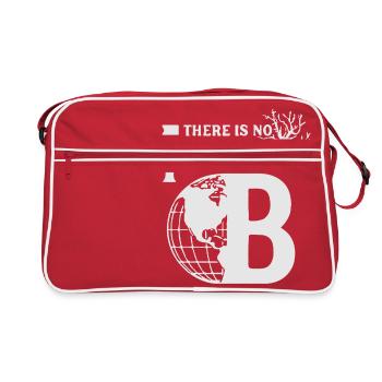 Planète B - Sac Retro - rouge/blanc - Devant