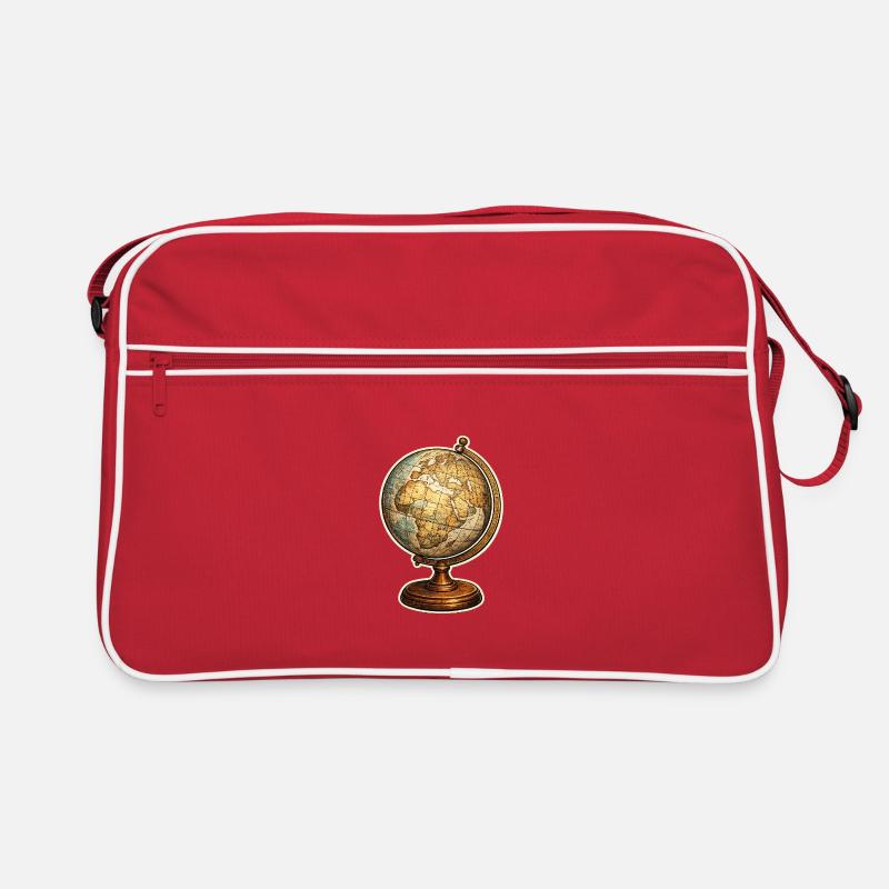 Vintage Globe Retro Bag