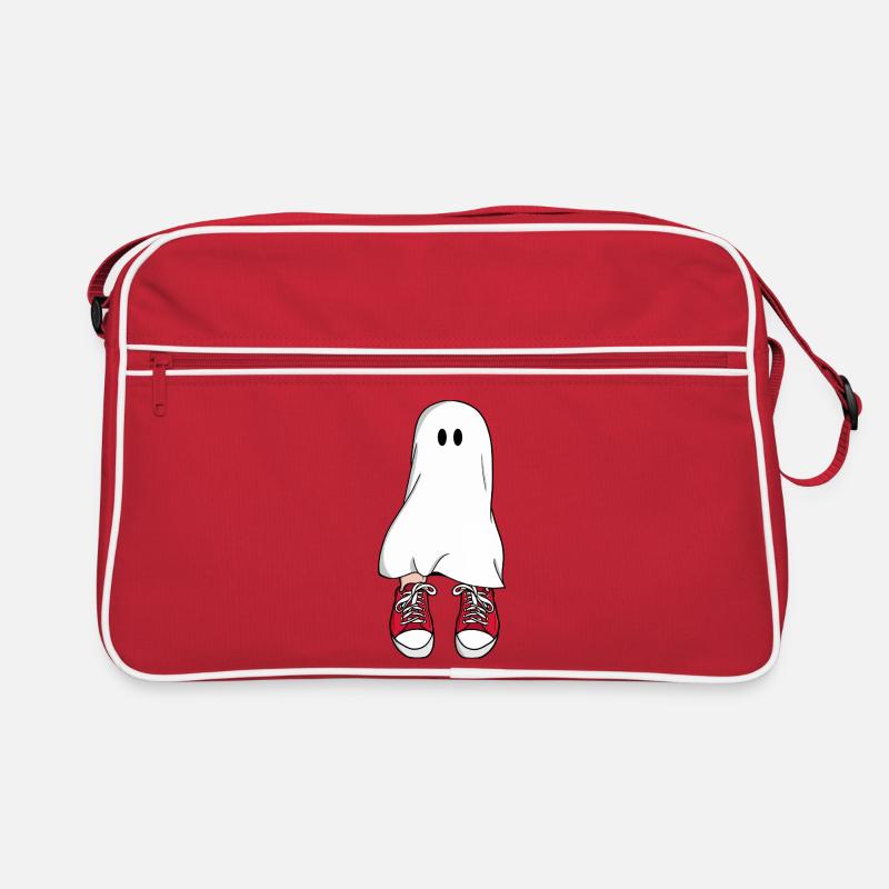 Fantôme en baskets rouges Sac Retro