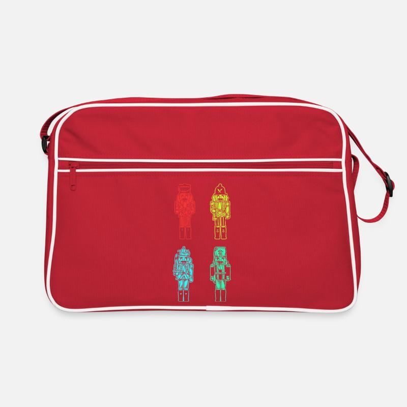 Santa Claus Nutcracker Christmas Retro Bag