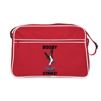 Fou Pieds Bleus Strike Booby Strike Mer - Sac Retro - rouge/blanc - Devant