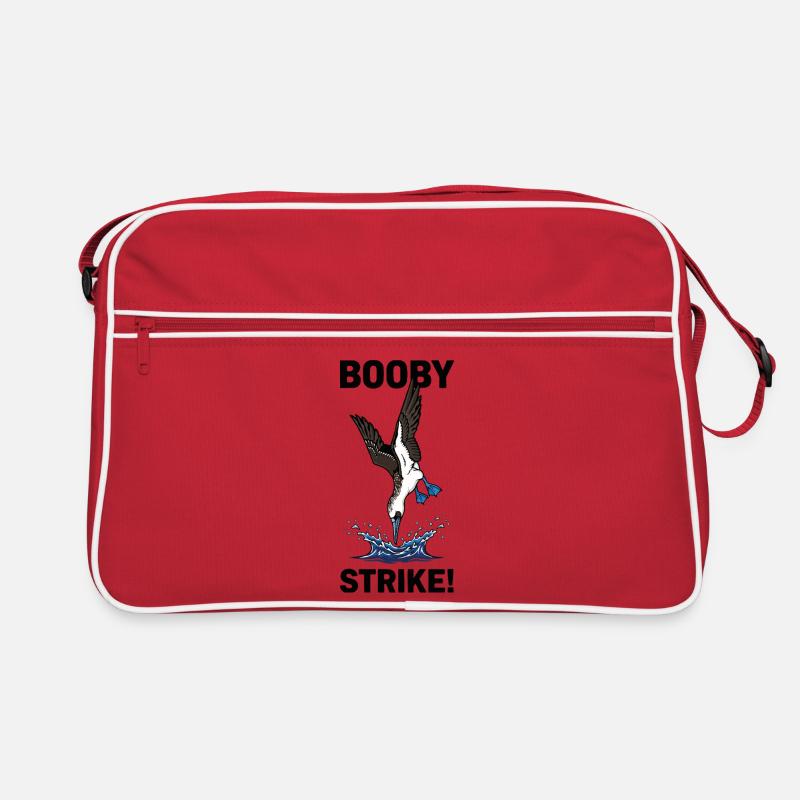 Fou Pieds Bleus Strike Booby Strike Mer Sac Retro