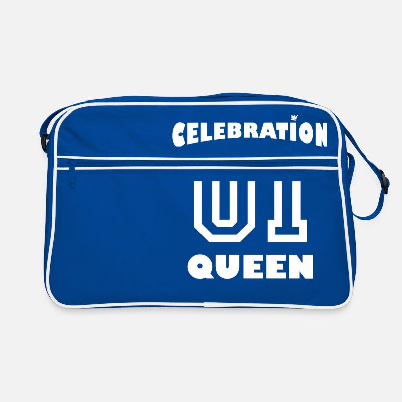 Reine Célébration avec la couronne Sac Retro
