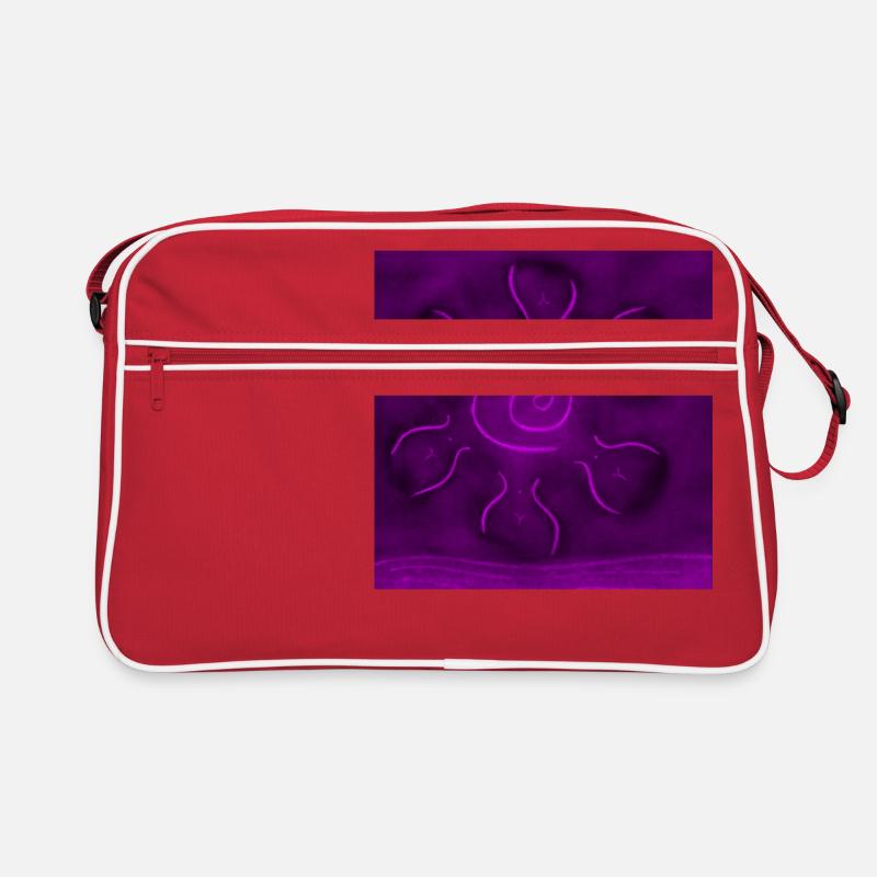SOLEIL SUR LA MER POURPRE Sac Retro