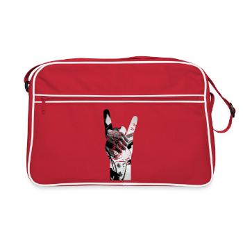 The Rock - Retro Bag - red/white - Front
