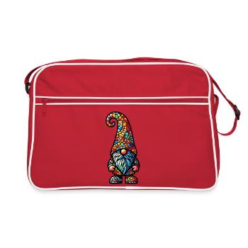 Gnome - Sac Retro - rouge/blanc - Devant