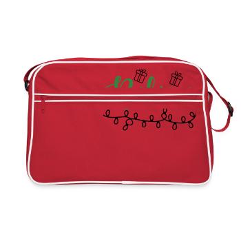 Believe - Retro Bag - red/white - Front