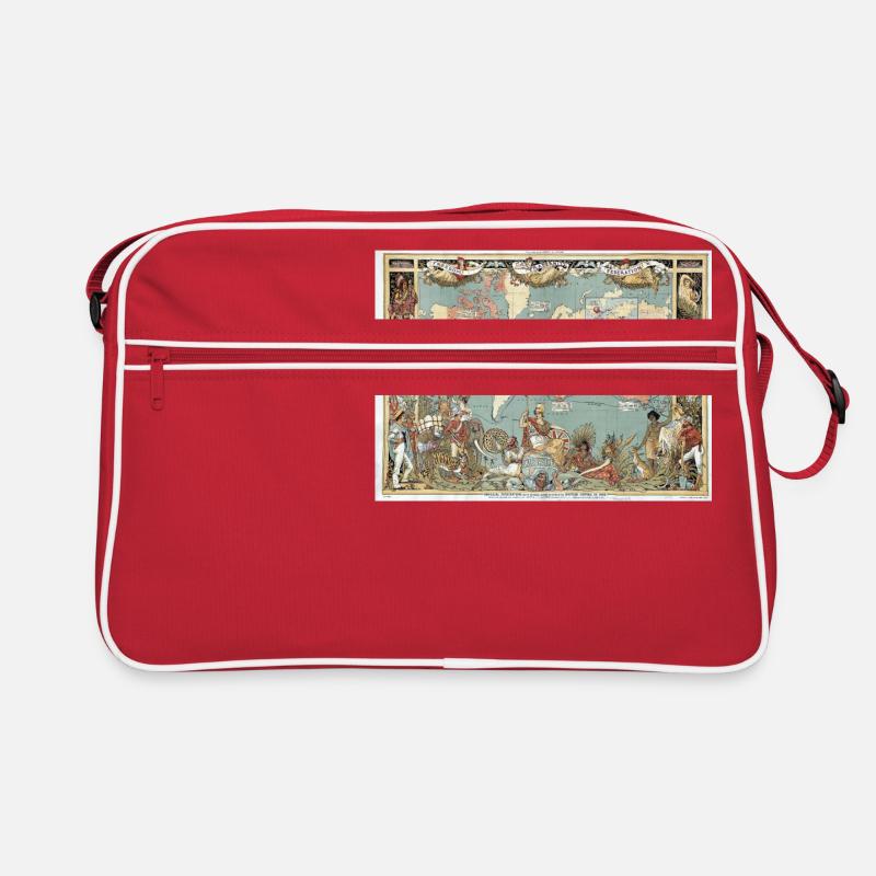 Das britische Empire 1886 Retro Tasche