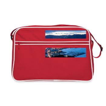 Wellington By Night - Sac Retro - rouge/blanc - Devant