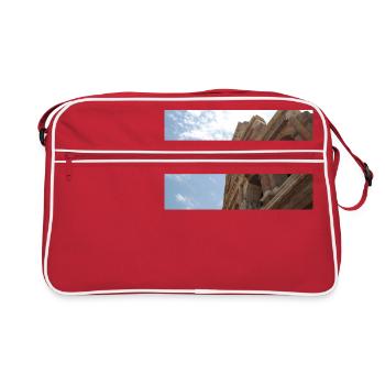 Colisée Close Up - Sac Retro - rouge/blanc - Devant