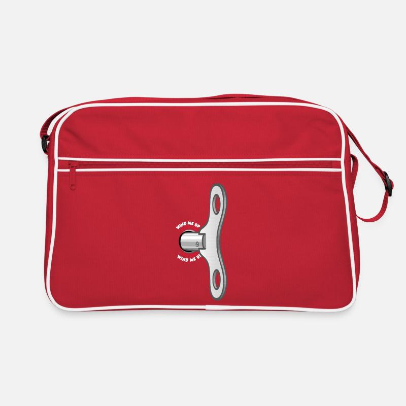 A key on the back Retro Bag