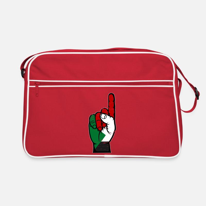 Drapeau soudanais numéro 1 utilisé Sac Retro