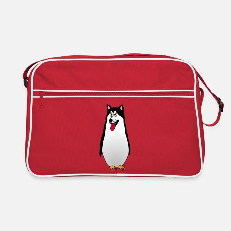 Chien ou pingouin ? Sac Retro