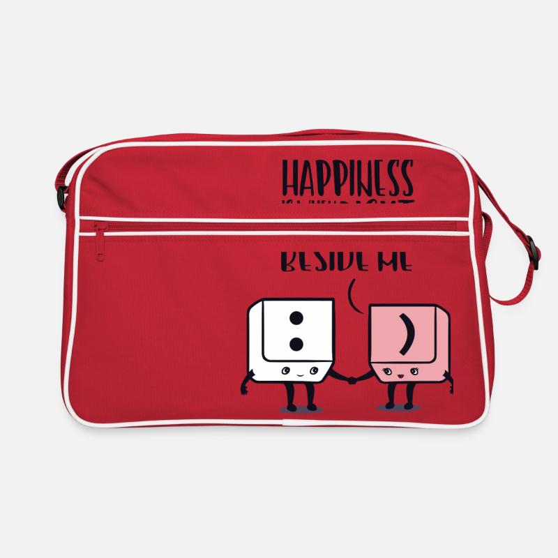 Bonne Saint Valentin cadeau amour de la Saint-Valentin Sac Retro