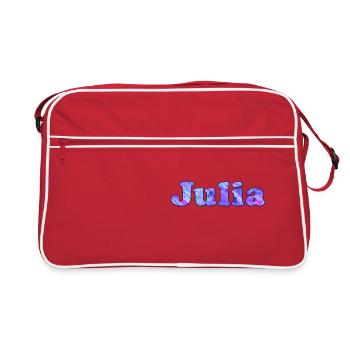 Julia - Retro Bag - red/white - Front