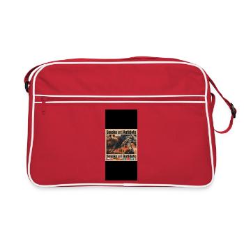 Smoke and antidote - Sac Retro - rouge/blanc - Devant