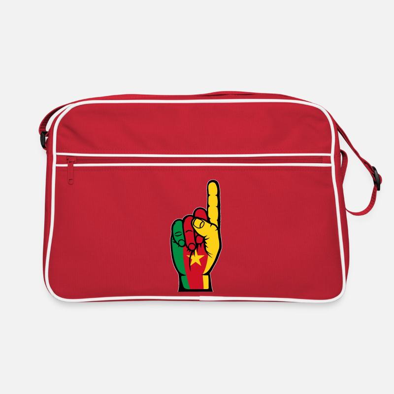 Drapeau du Cameroun numéro 1 Sac Retro