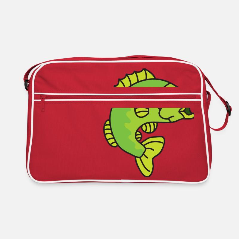 Perch fish Retro Bag