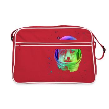 espace Fox - Sac Retro - rouge/blanc - Devant