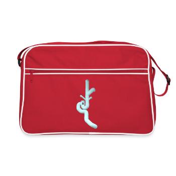 Don Giordano im Himmlischen - Retro Tasche - Rot/Weiß - Vorne