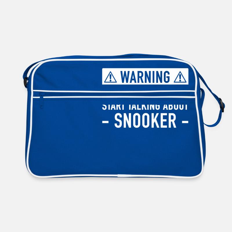 Funny Snooker Gift Idea Retro Bag