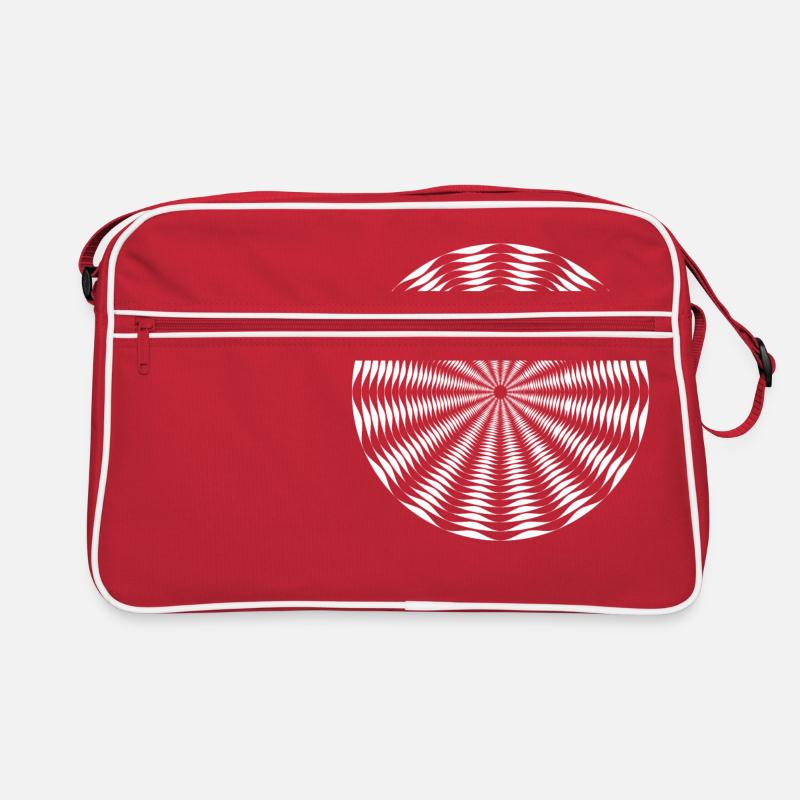 illusion d'optique Sac Retro