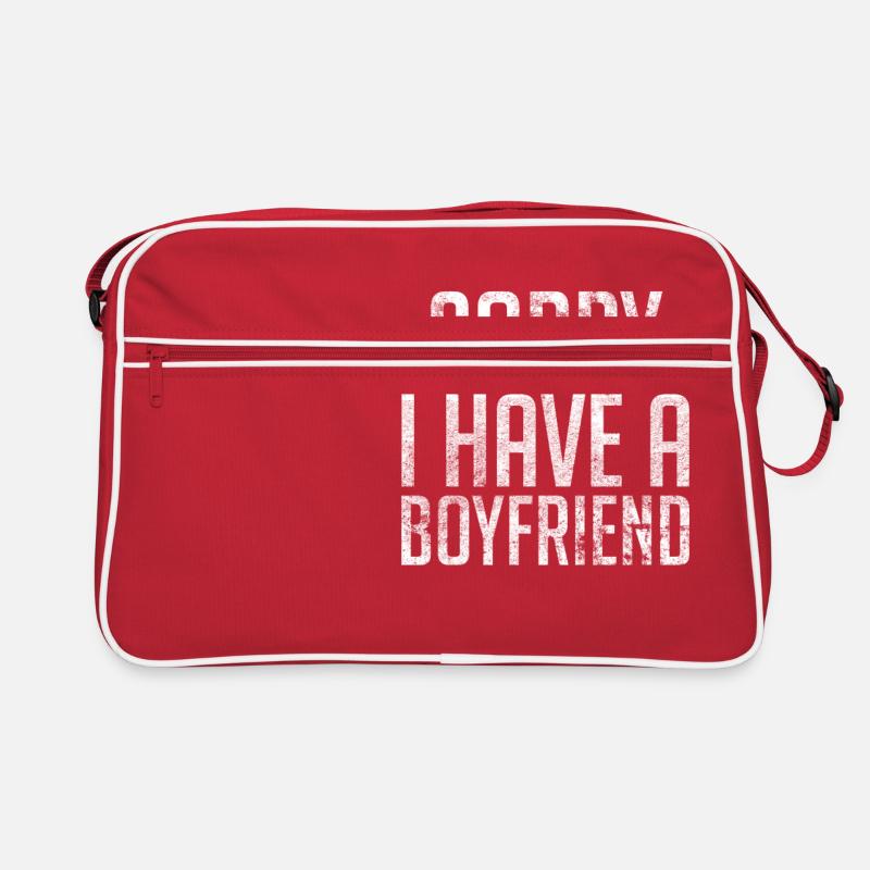 Entschuldigung, ich habe einen Freund Retro Tasche