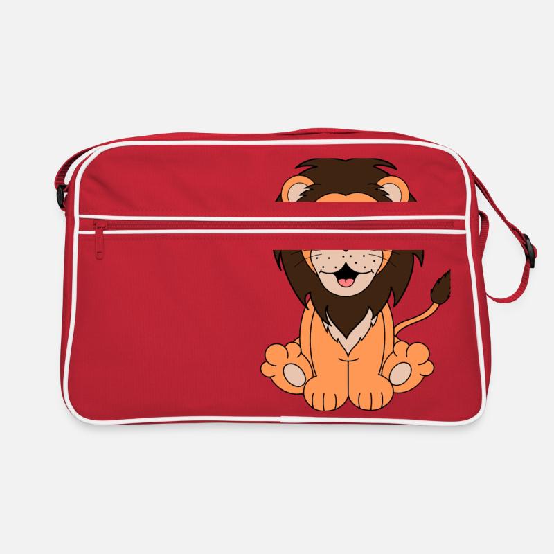 Löwe Retro Tasche