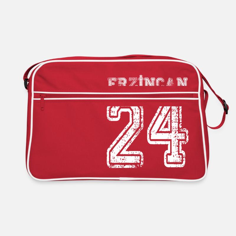 24 Erzincan plaque d'immatriculation turque comme un cadeau Sac Retro