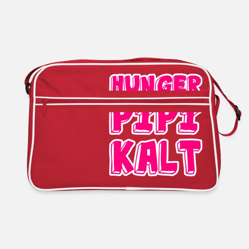 Hunger Pipi Kalt Retro Tasche