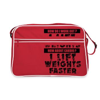 Maillot Fitness Lifter GYM - Sac Retro - rouge/blanc - Devant