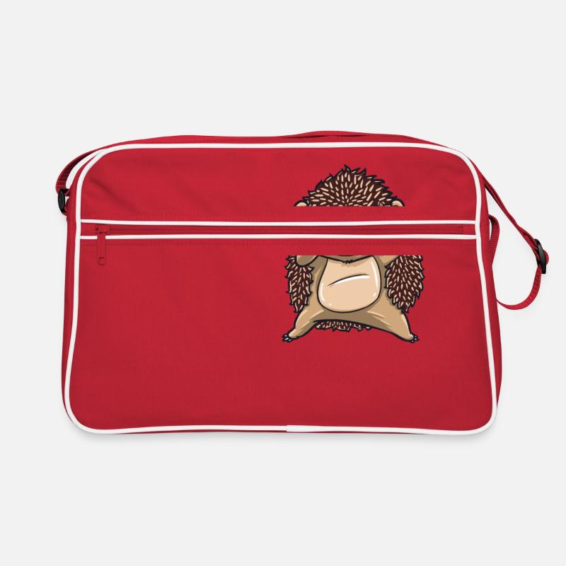 Dabbing dab Igel Dab Geschenk Geburtstag lustig Retro Tasche