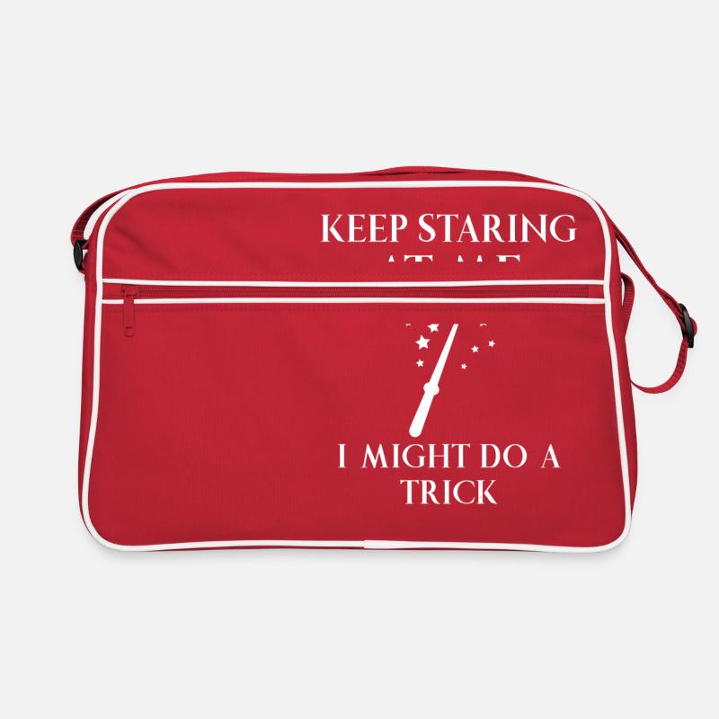Magic - Magic - Wand - Magician - Gift Retro Bag