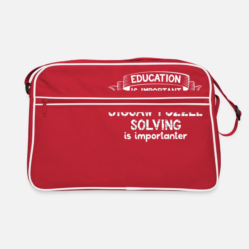 Jigsaw Puzzle - Puzzles - Puzzle - Éducation Sac Retro