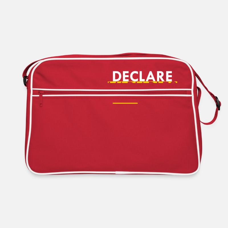 Declare Variables not War Programmierer Geschenk Retro Tasche