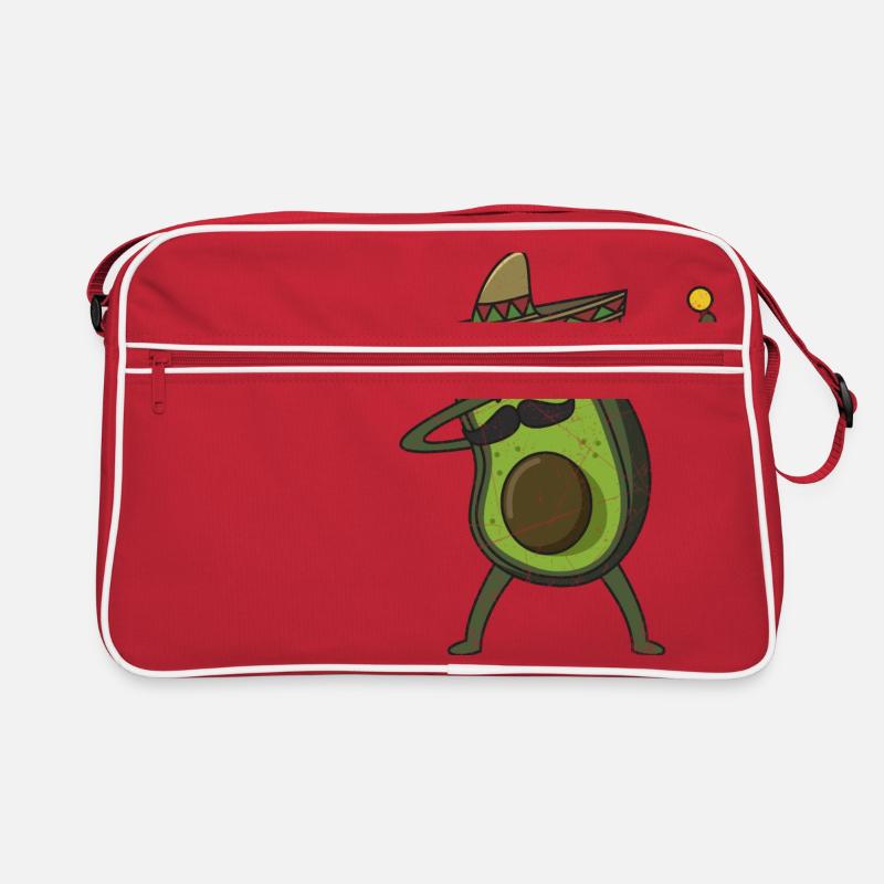 Avocado - Dab Pose - Dabbing - Gift Retro Bag
