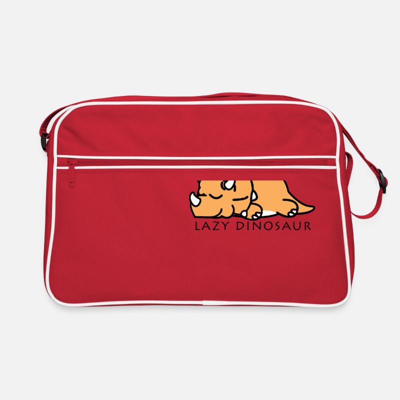 Sleeping Dino Dinosaur Shirt Gift Retro Bag