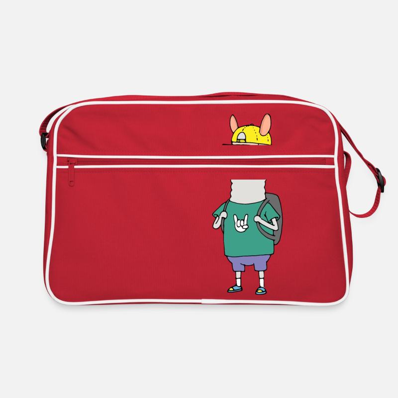Alpaa Kamel Zootier Sac à dos Cool Alpaca Voyage Sac Retro