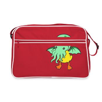 Kraken Grinchet 1000 - Sac Retro - rouge/blanc - Devant